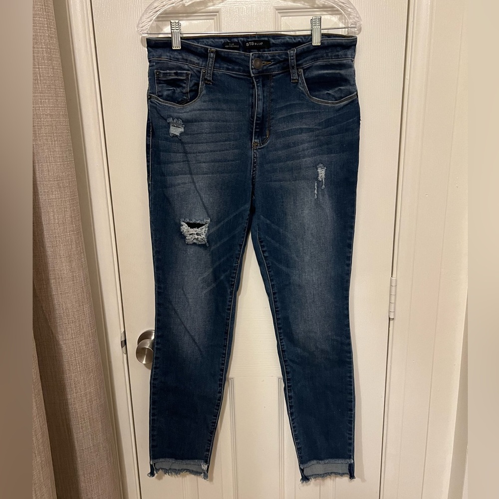 STS BLUE Ellie High Rise Ankle Jeans